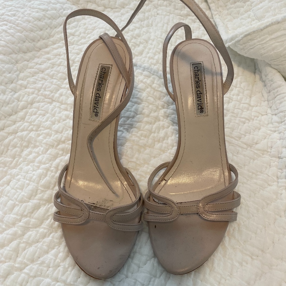 Nude stilettos